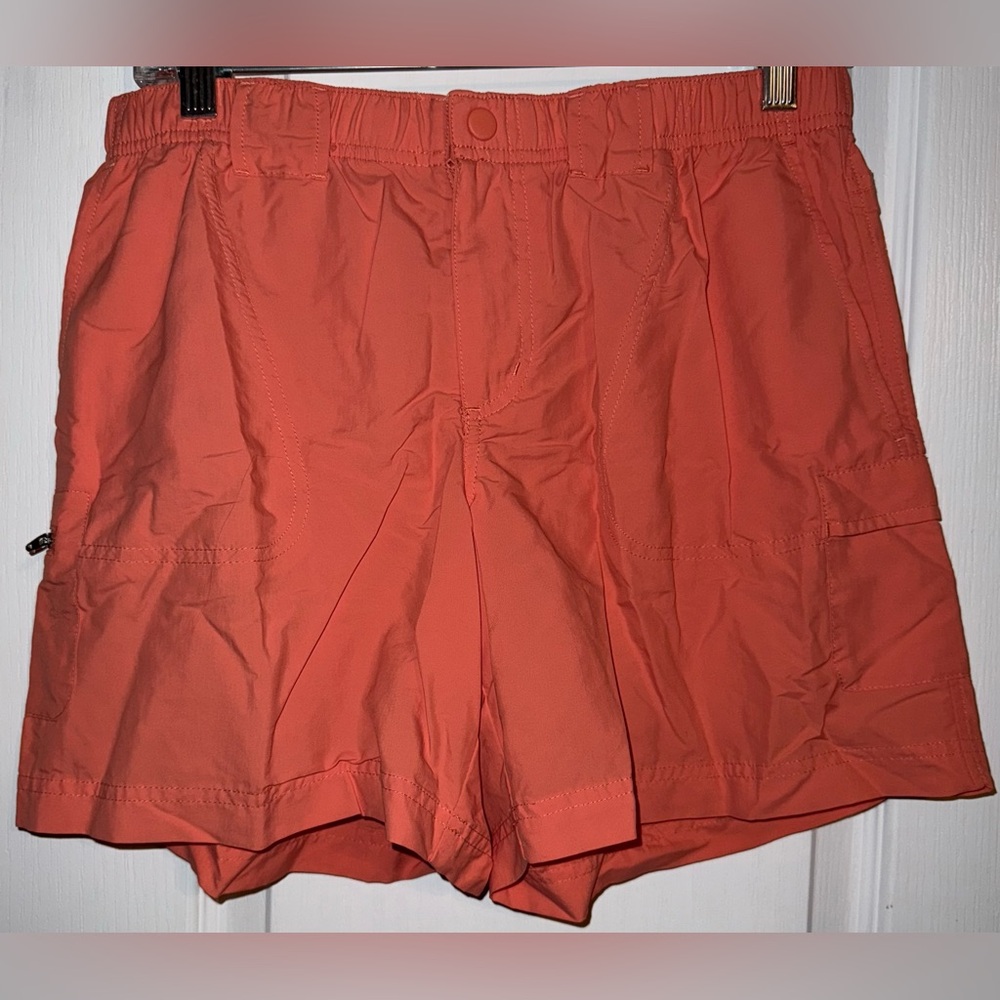 Columbia Orange Athletic Shorts Size M